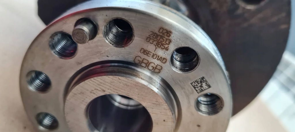 фото №9, Sq5 q5 wał коленчатый номинал 3.0 tfsi 06e101ad a6 c7 4g s4 b8 s5