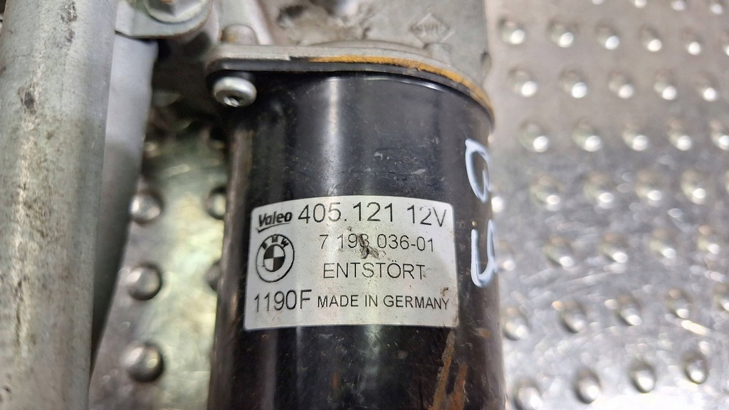 фото №7, Механизм моторчик дворник перед 7193036 bmw 1 e81 lift e87 europa