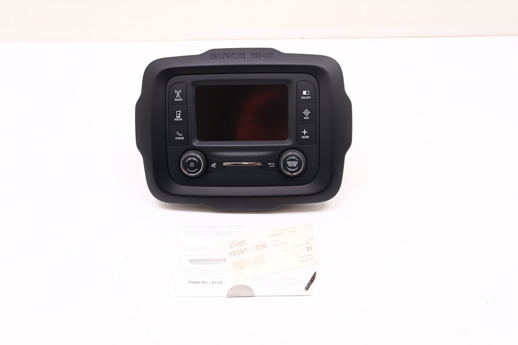 фото №1, Jeep renegade радио экран навигация 7355981800