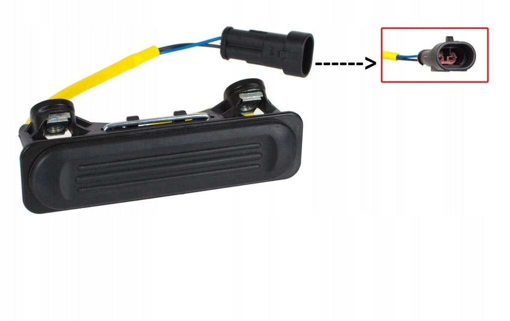 фото №1, Ручка багажника микровыключатель fiat doblo ii 2010-