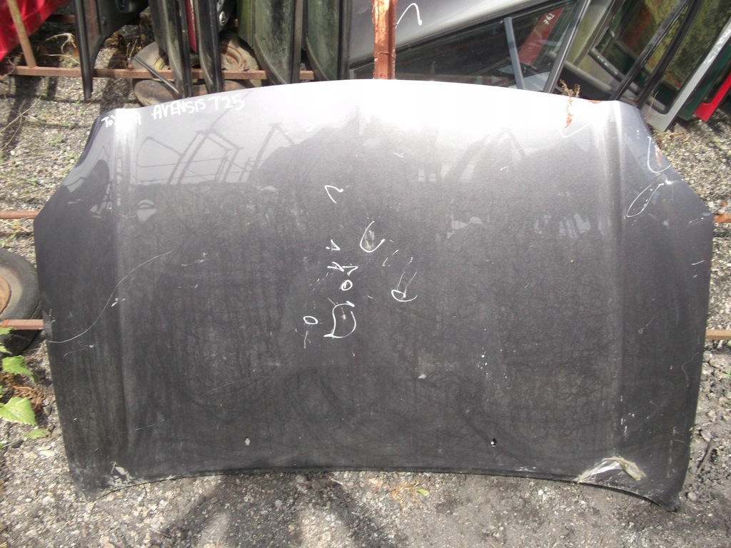 фото №1, Toyota avensis t25 капот передня