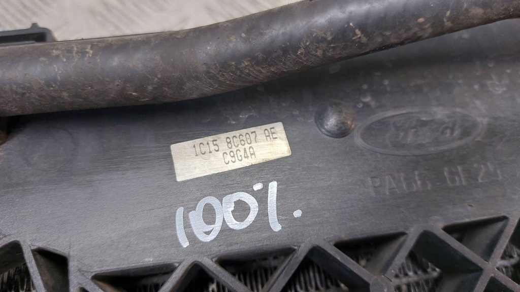 фото №6, Вентилятор радіатора + радіатор ford transit v вентилятор 1c1h8005fe