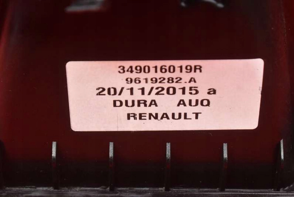 фото №7, Выборщик домкрат передач 5 передача 349016019r dacia logan 2 ii 1.2 16v 75 km