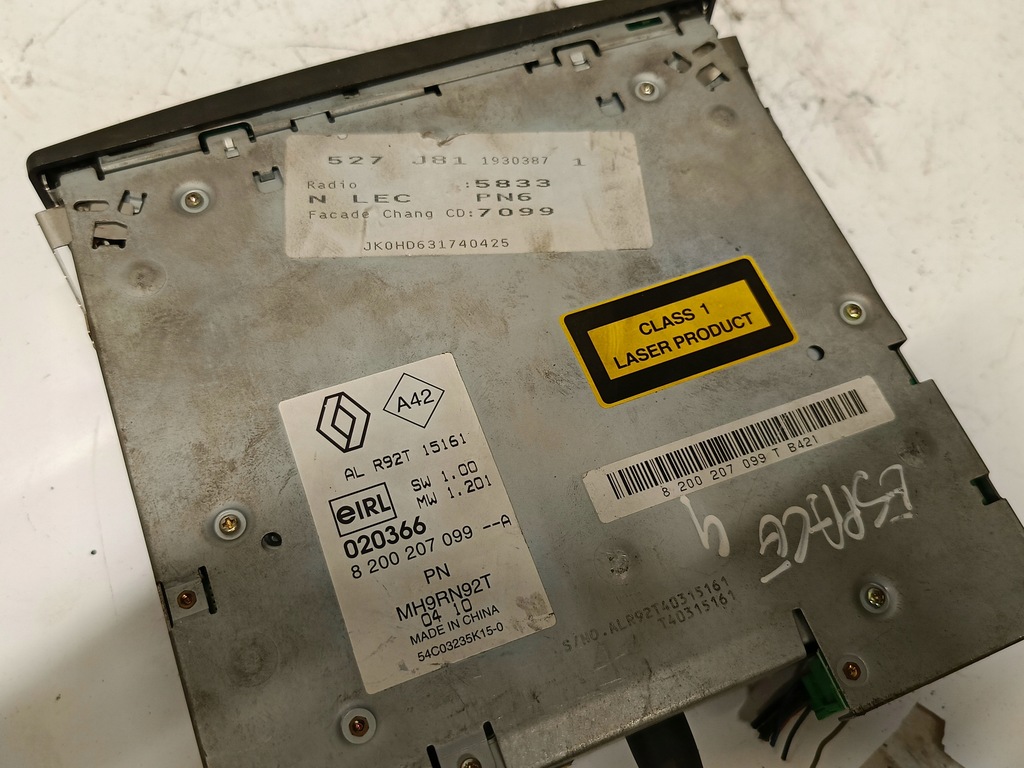 фото №3, Радіо renault espace