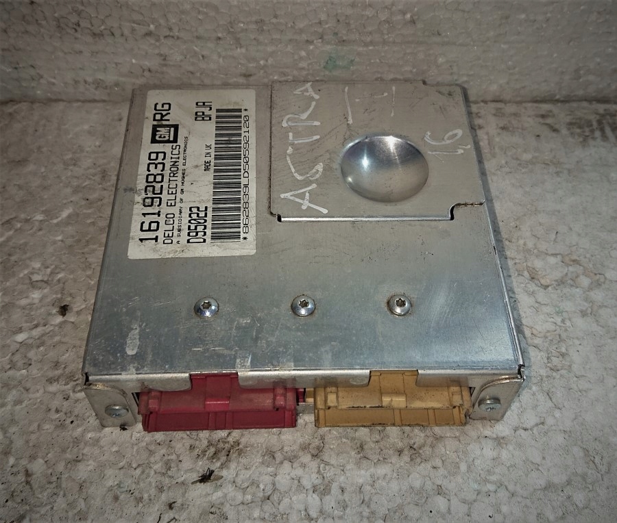 фото №1, Бортовий комп'ютер двигуна opel 16192839