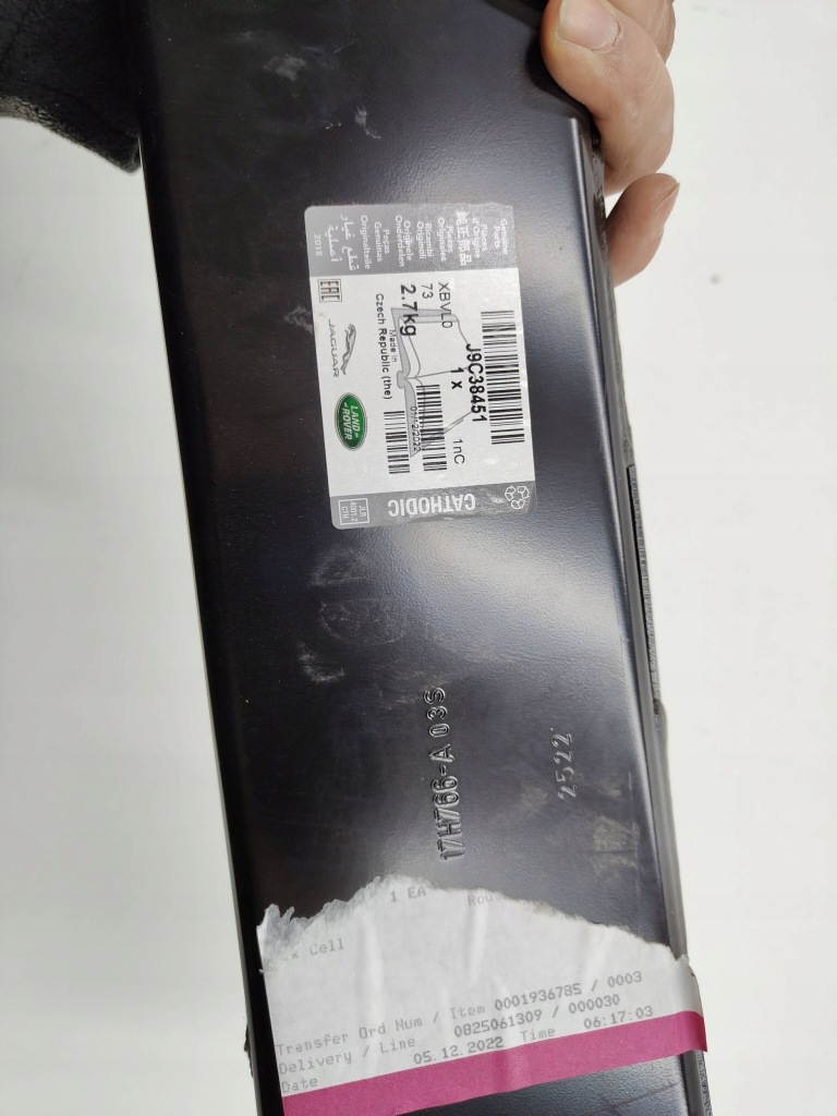 фото №8, Jaguar e-pace x540 балка бампера задня заднього nowa оригінал j9c3-17906-ba