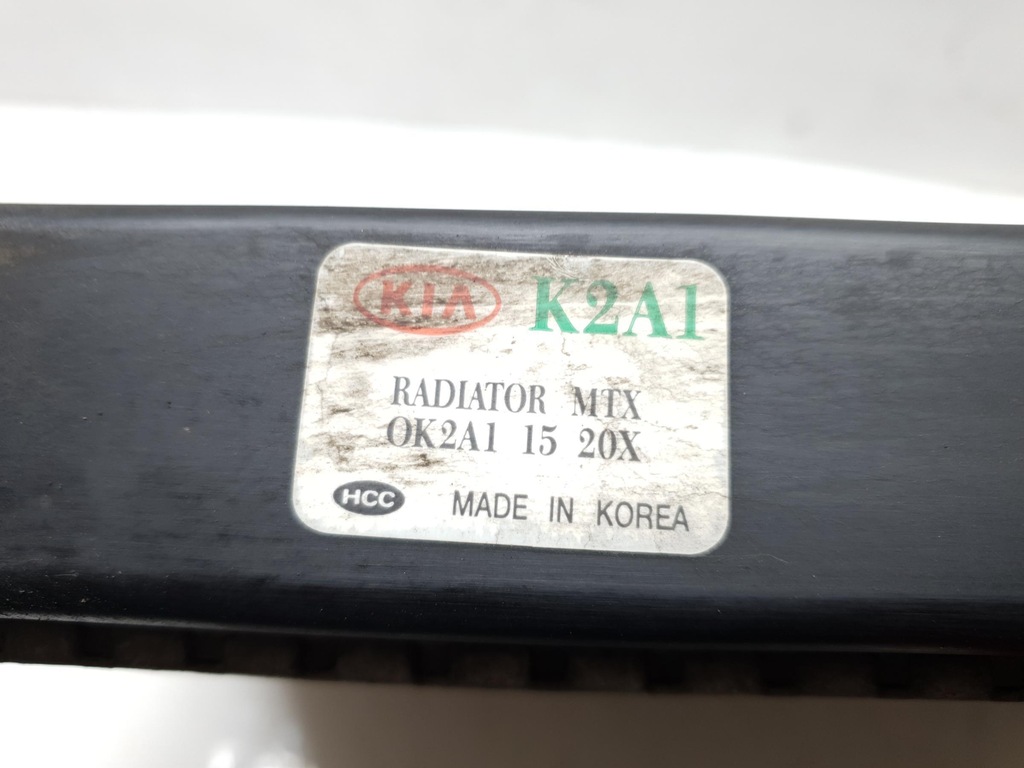 фото №7, Радіатор wody kia shuma i 1.5 i 16v