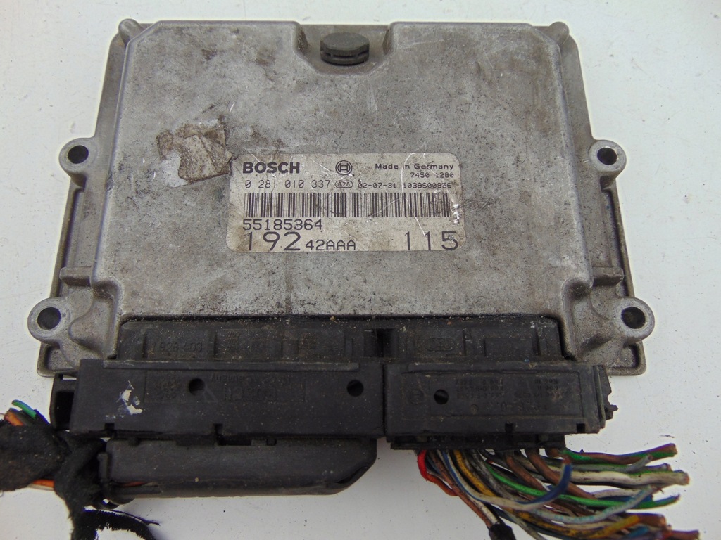 фото №1, Бортовой компьютер 0281010337 55185364 fiat stilo