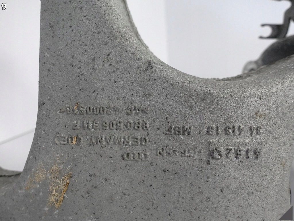 фото №10, Audi a8 s8 4h0 d4 lift 09-17 подвеска поворотный кулак рычаги левая задняя 110km