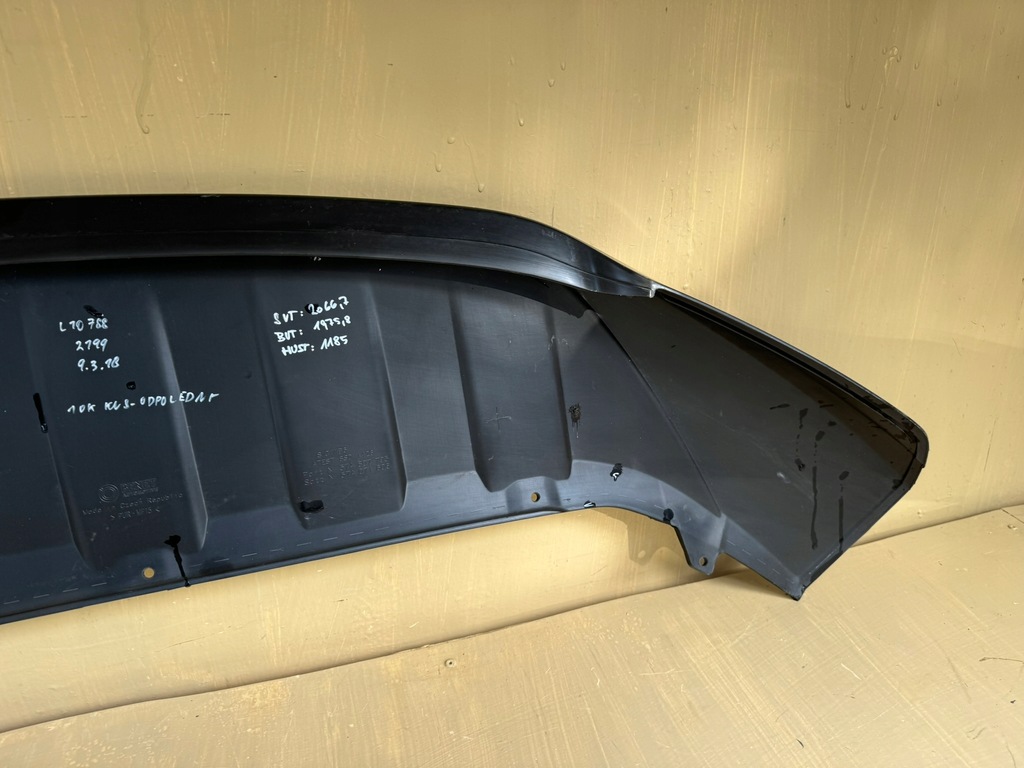 фото №16, Skoda karoq 17r- спойлер бампера передний перед 57a807795