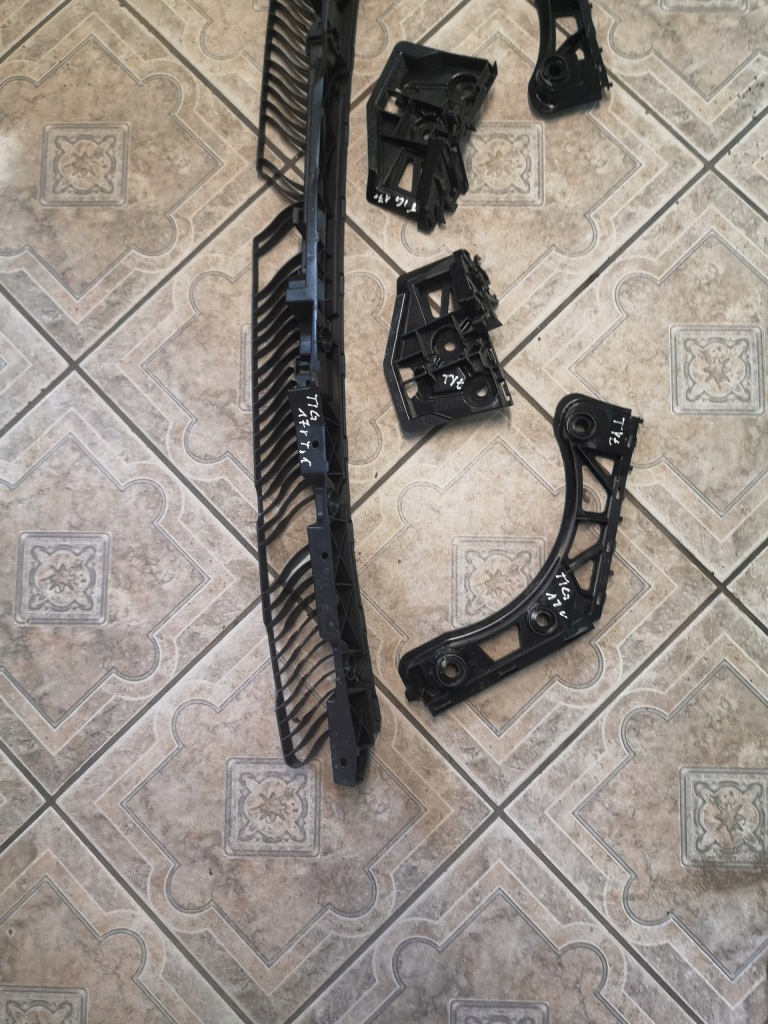 фото №4, Vw tiguan 5na 2016 r направляющие бампера задняя