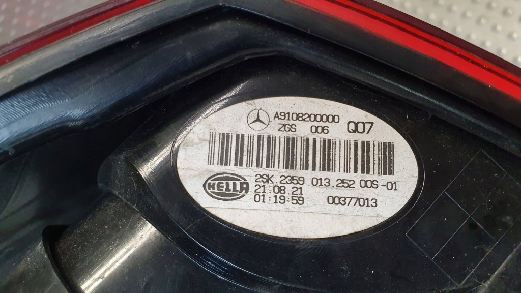 фото №7, Лампа задняя левая mercedes sprinter 907 910 18-