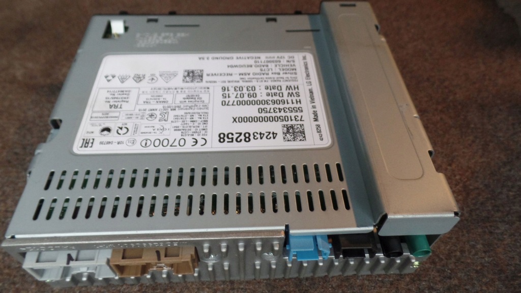 фото №1, Модуль радио навигация opel astra k 5 42438258 555343750