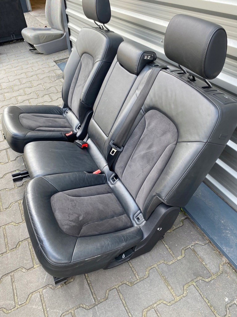 фото №6, Сиденье l / p заднее сиденье q7 q-7 s-line alcantara кожа