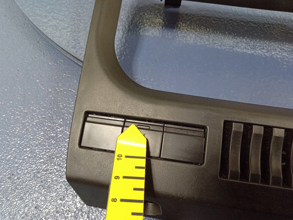 фото №8, Peugeot 1007 рамка радіо консолі 9647541477