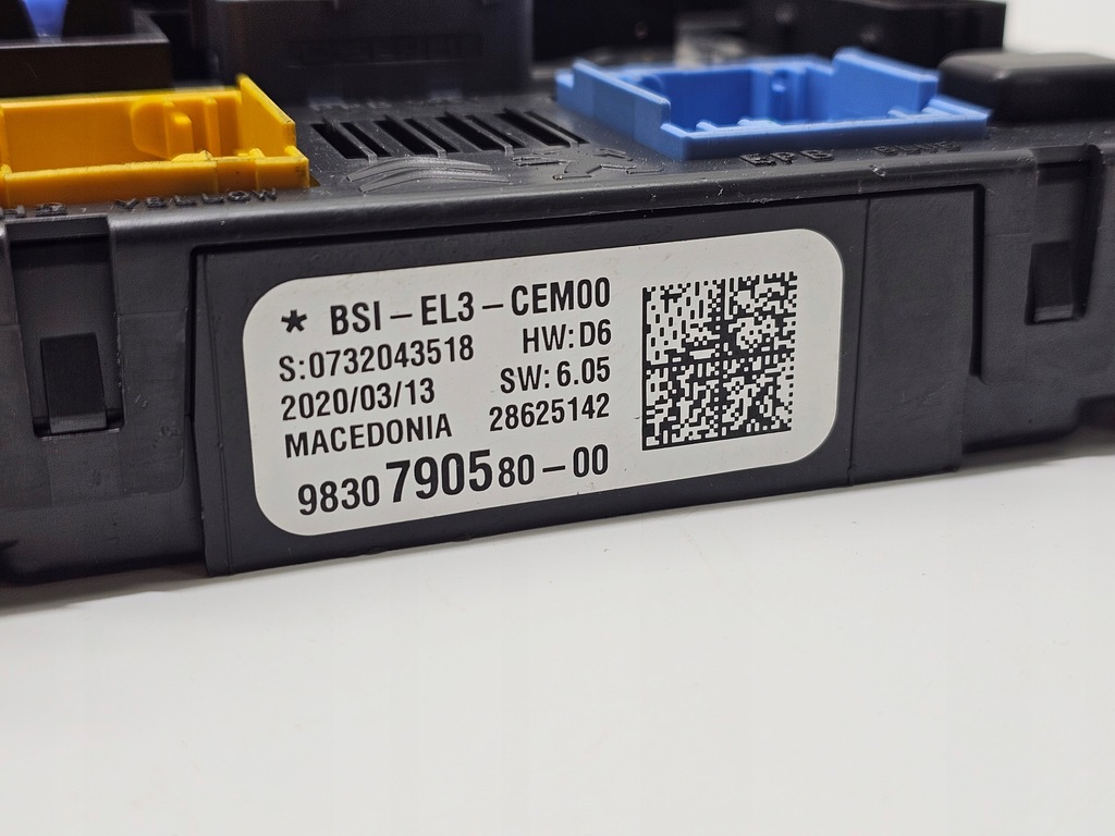 фото №6, Модуль bsi peugeot 3008 ii 5008 ii expert iv jumpy granland vivaro #4365