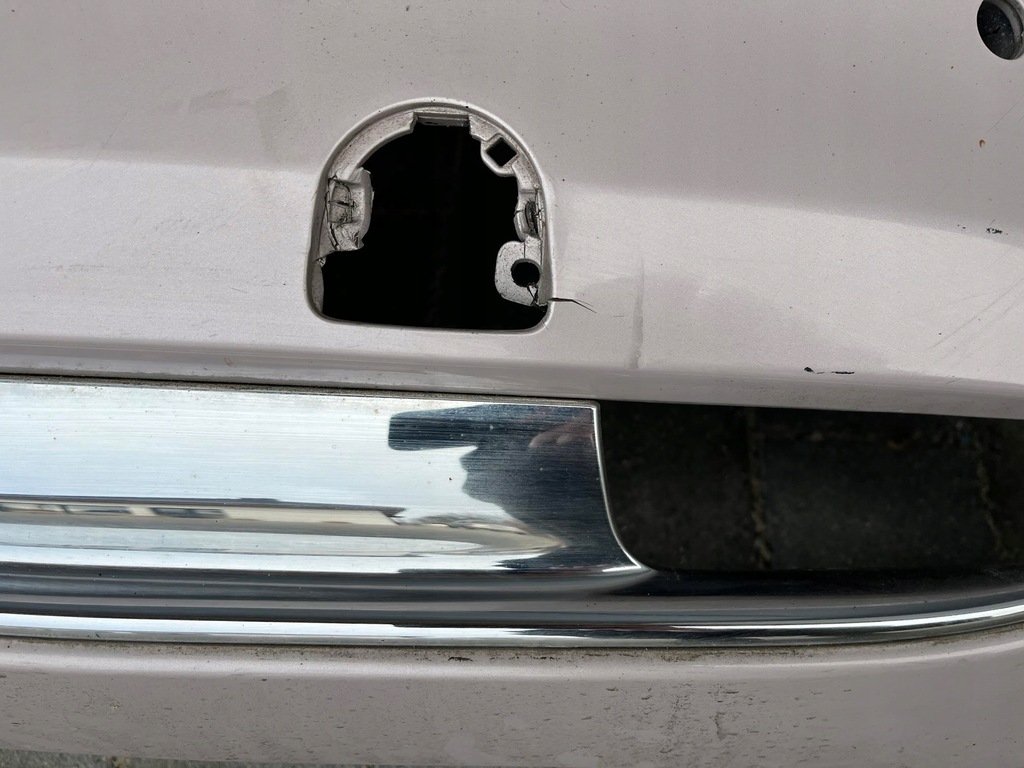 фото №7, Бампер задняя задний fiat 500 lift pdc хром