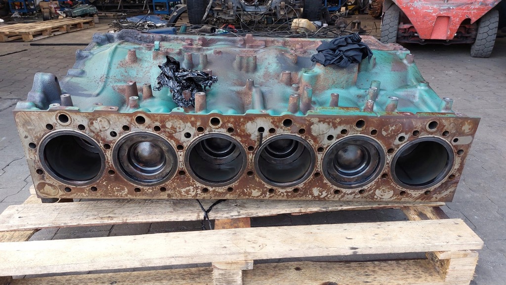 фото №4, Volvo fh4 fm renault gama t / двигун d13k блок двигуна