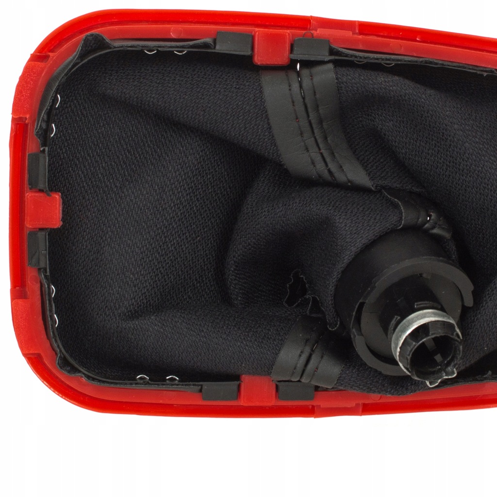 фото №7, Ручка важіль перемикання передач + чохол red vw golf iv bora