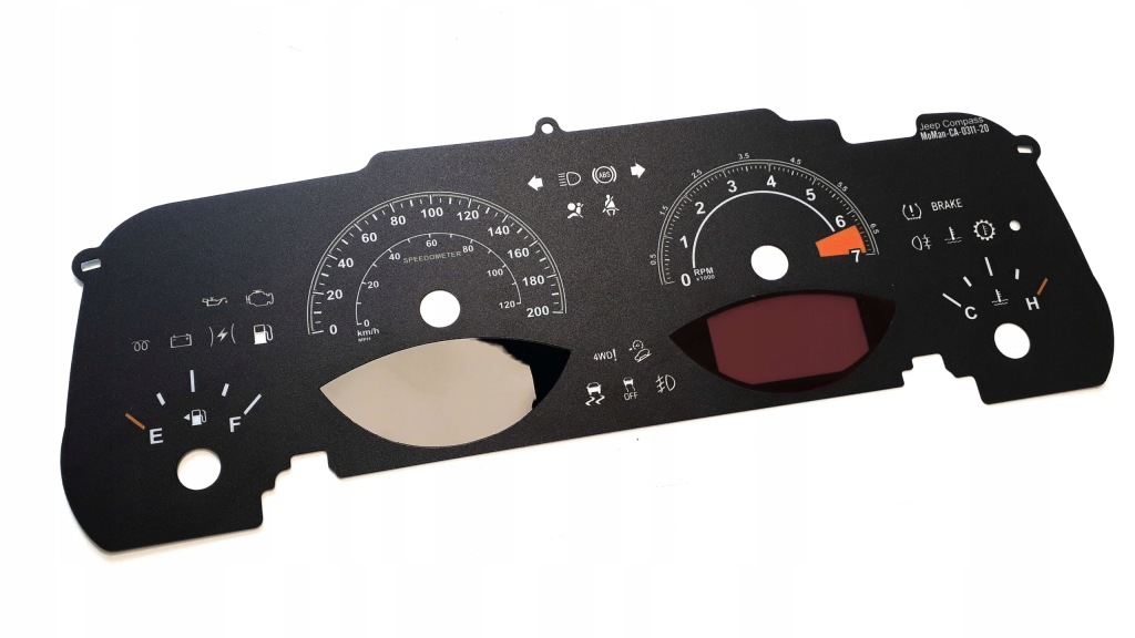 фото №1, Jeep compass тормозные диски спидометра заменитель с mph kmh
