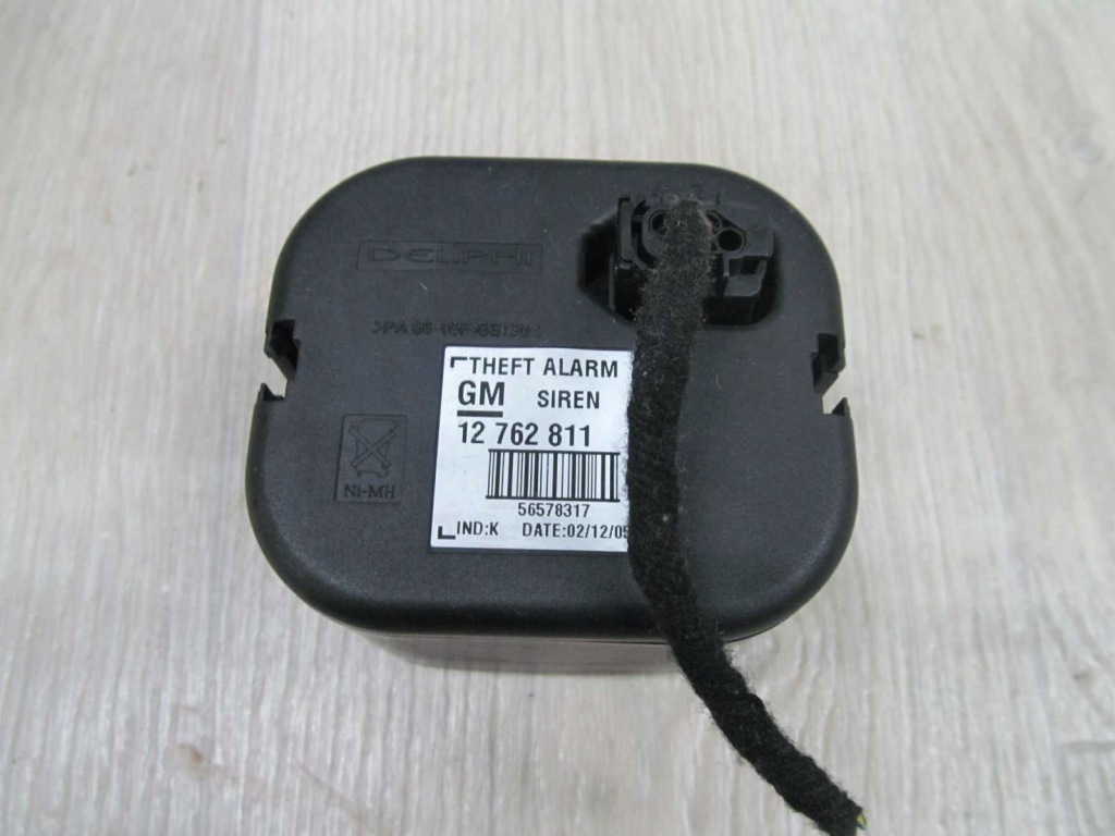 Opel vectra c рестайлінг  05-08 сирена сигналізація 12762811 Зі Шроту