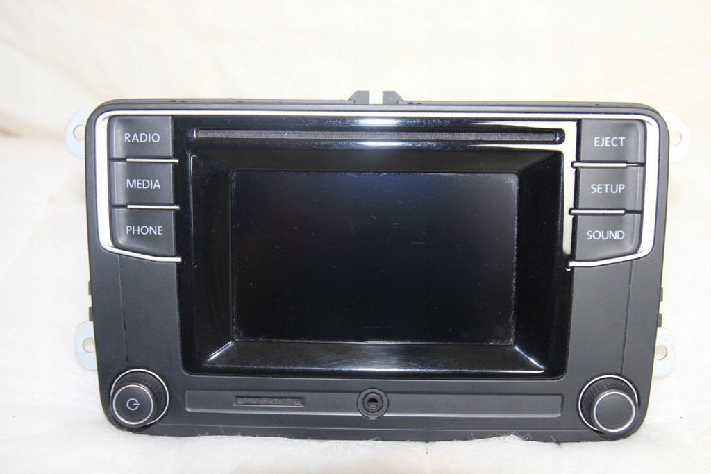 фото №1, Радио cd mp3 sd vw t6 scirocco caddy 1k8035150h