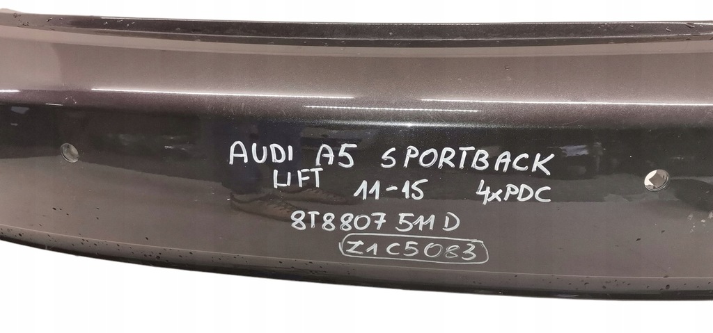 фото №7, Audi a5 8t sportback lift бампер задній 8t8807511d