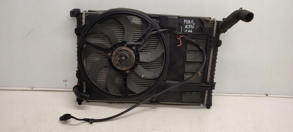 Радиатор вентилятор mini cooper r50 1,6 Доставка