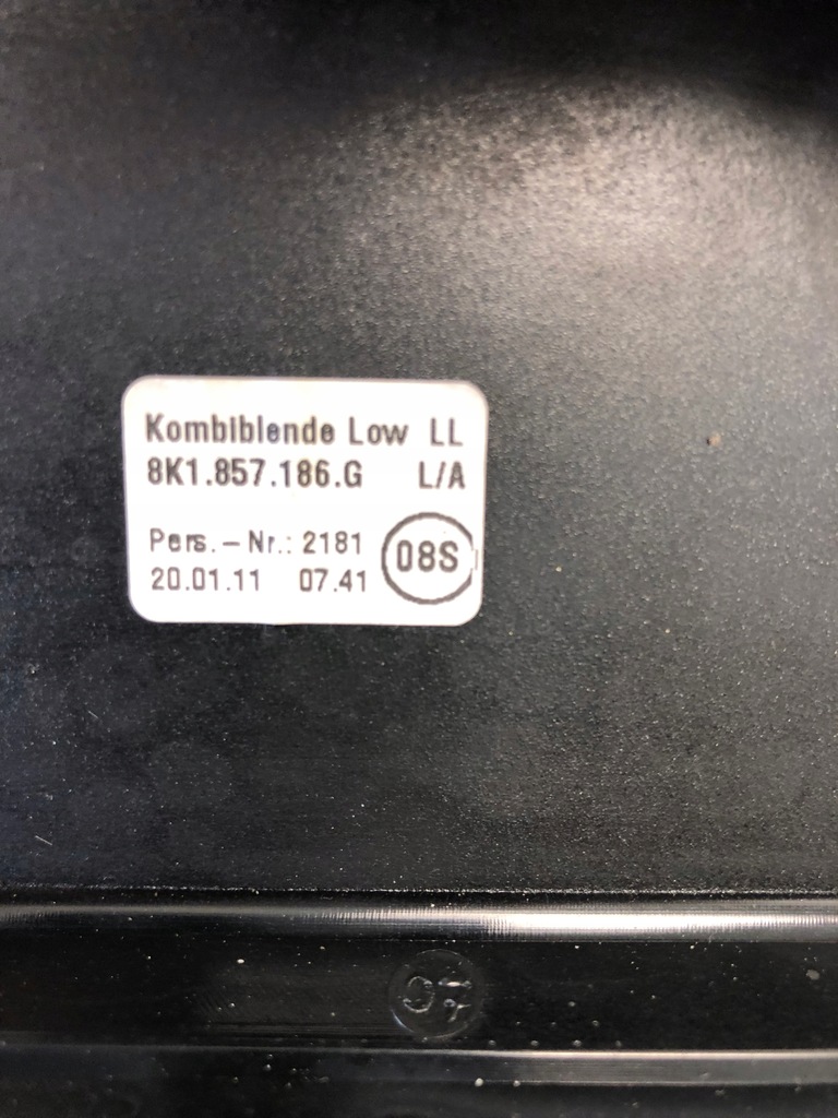 фото №6, Рамка корпус дисплея audi a4 b8 8k1857186g