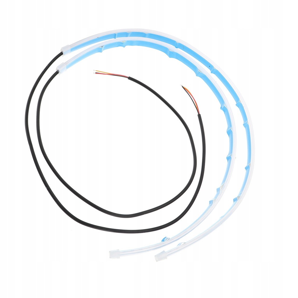 фото №7, Drl стрічки led гнучка лампа рух 2 szt