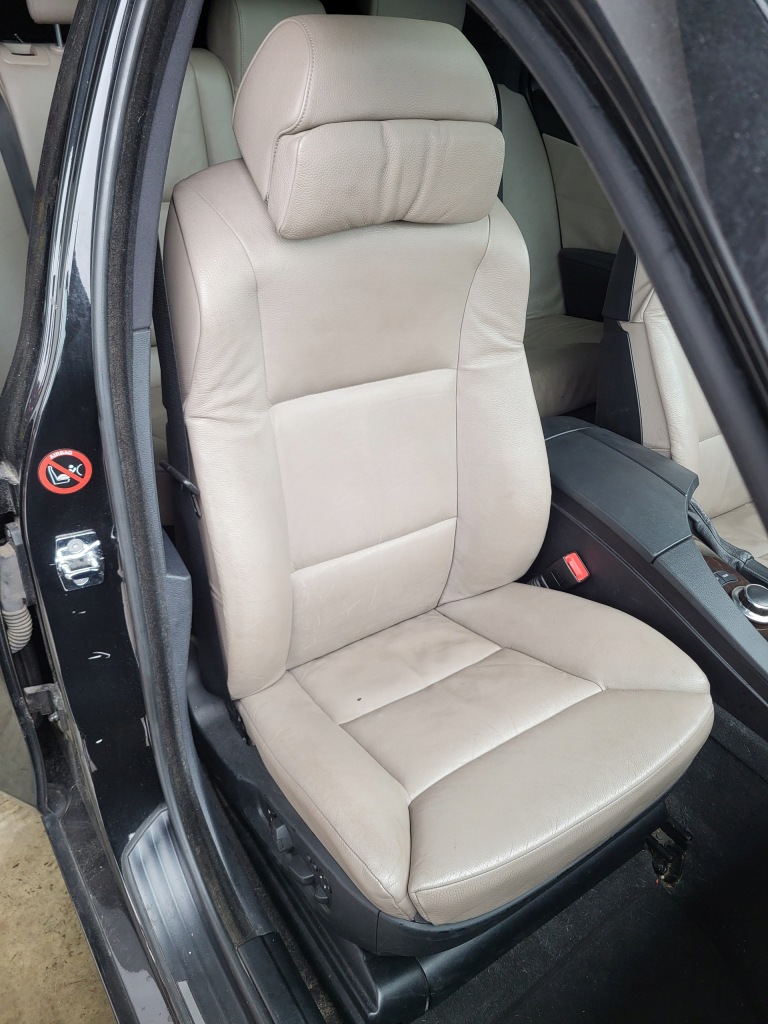 фото №12, Bmw e61 06r сидіння заднє сидіння обшивки комфорт шкіра обшивки europa dakota
