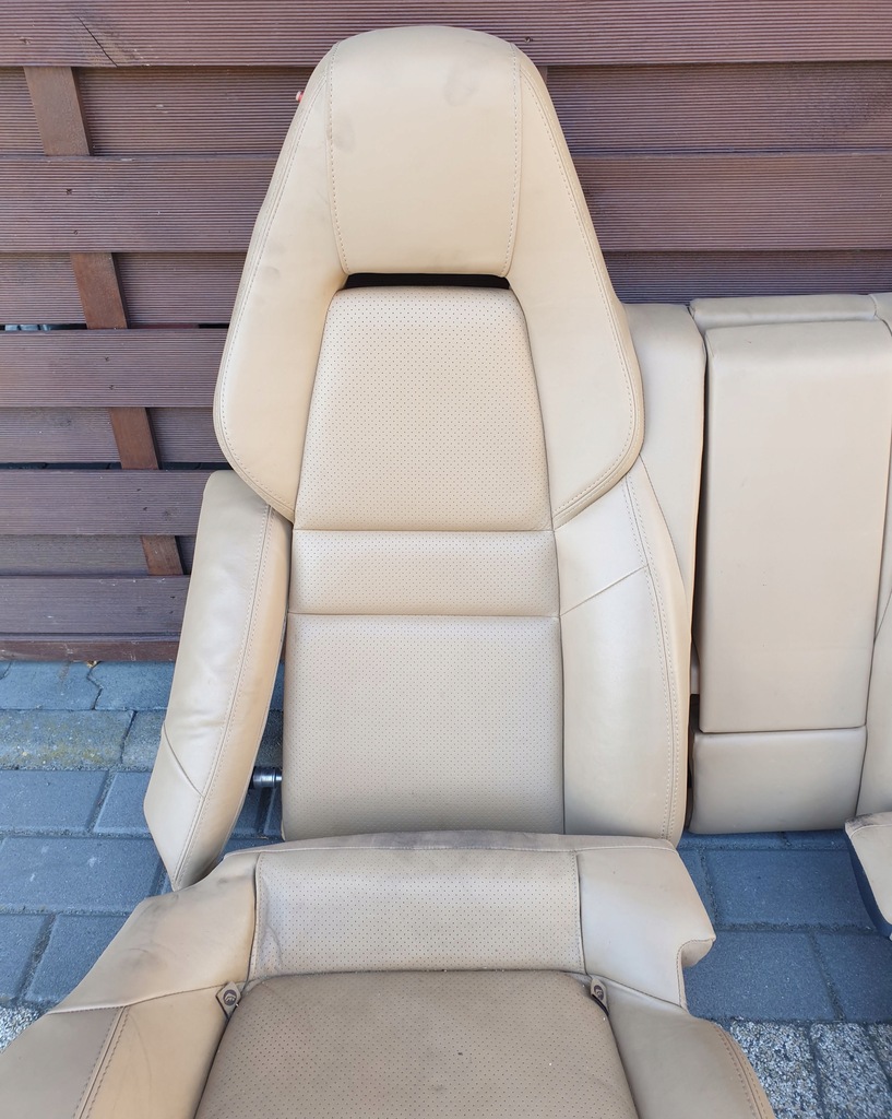 фото №14, Porsche panamera 970 сиденья комплект luxorbeige