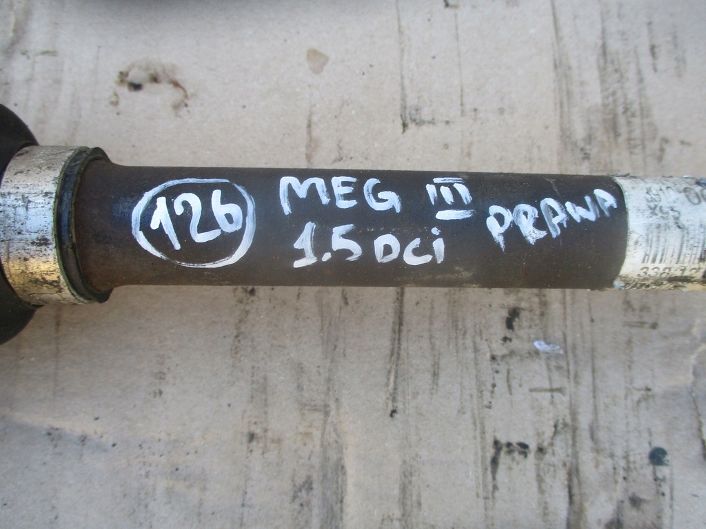 фото №8, Приводной вал правая 391006777r megane iii scenic 1.5dci