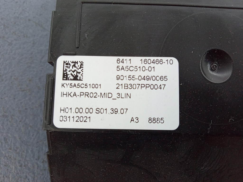 фото №5, Bmw 7 g11 g12 g30 блок управления кондиционера 5a5c510