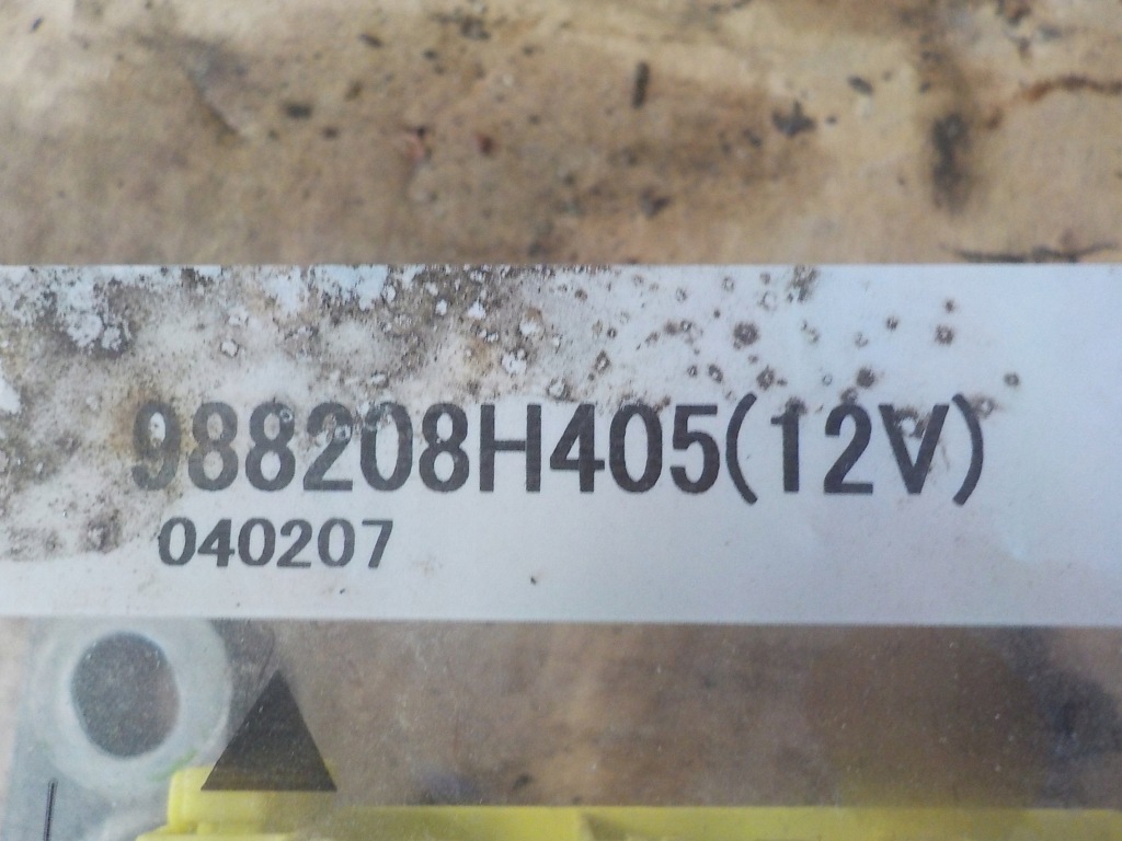 фото №4, Nissan xtrail 2.2d модуль блок управления подушка безопасности