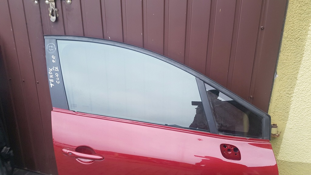 фото №4, Дверь правый перед renault clio iv tenpk