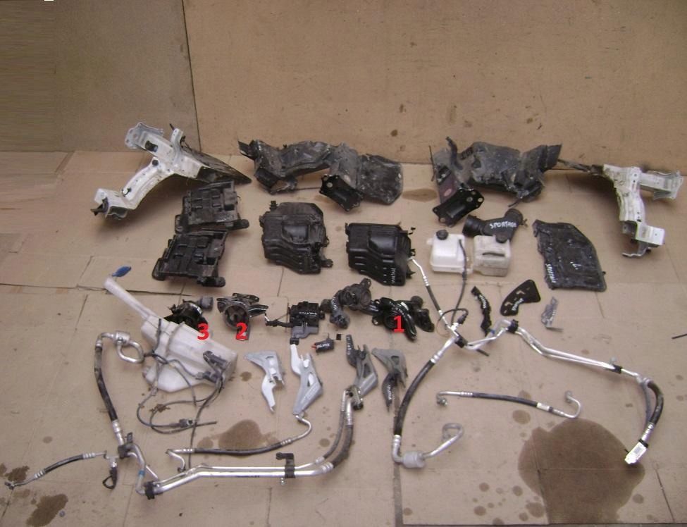 фото №1, Lapa/poduszka двигуна kia sportage iii 1.7 crdi