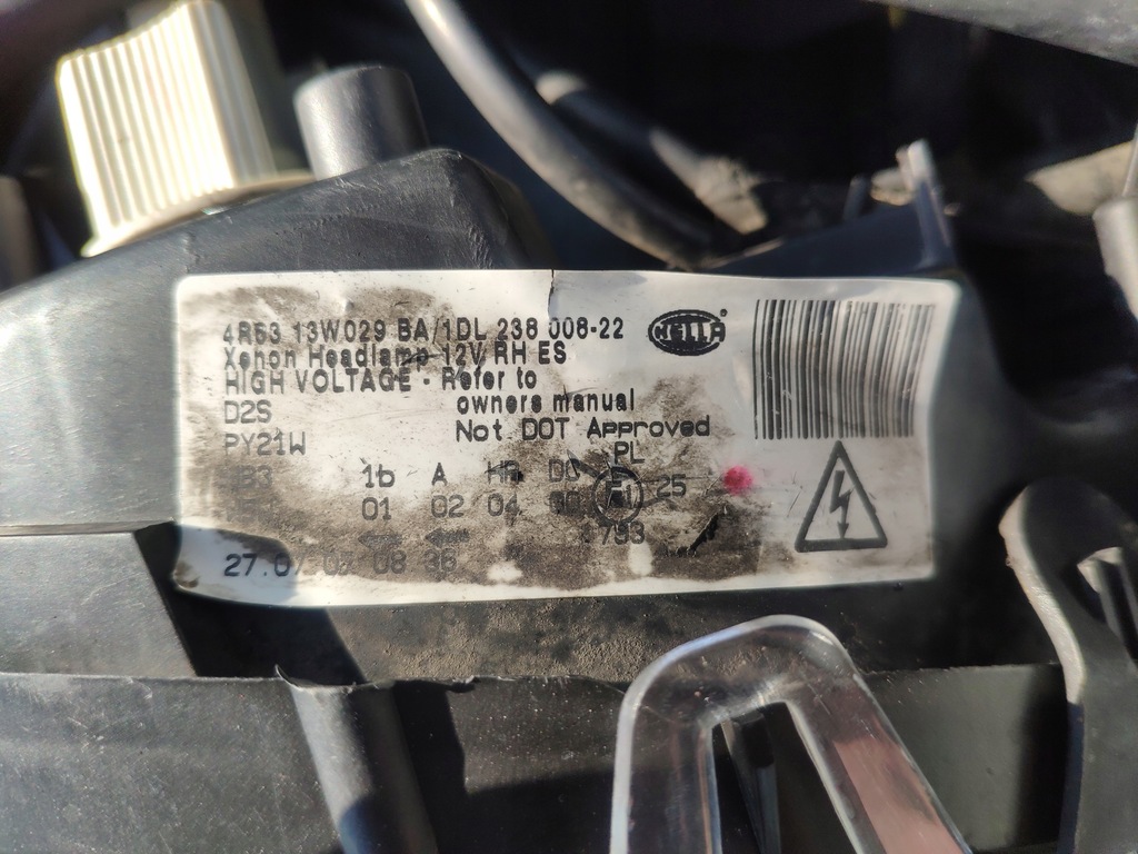 фото №10, Jaguar s-type ii x200 перед бампер капот крыло лампа pef радиатор lift