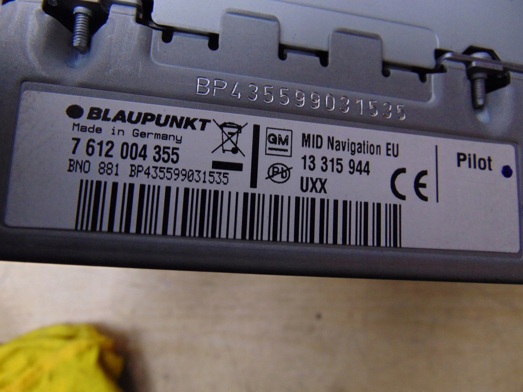 фото №14, Радіо заводський opel insignia a 13315944