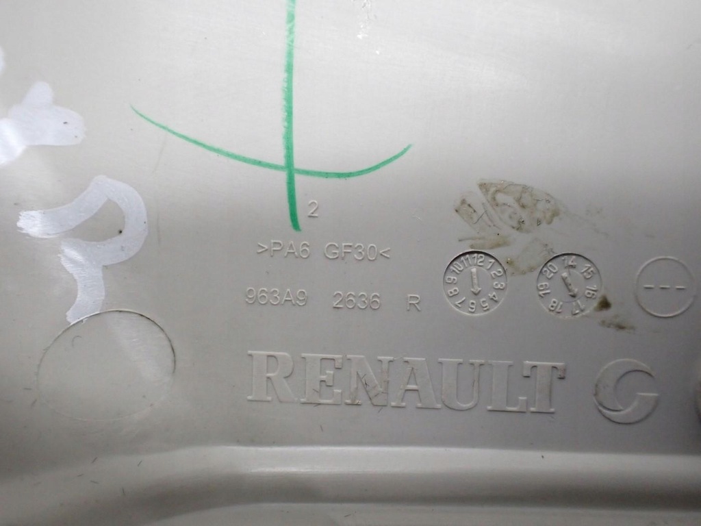 фото №4, Защита корпус зеркало 963a92636r renault talisman 18r