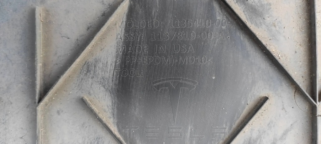 Плита накладка под двигатель tesla model 3 Доставка