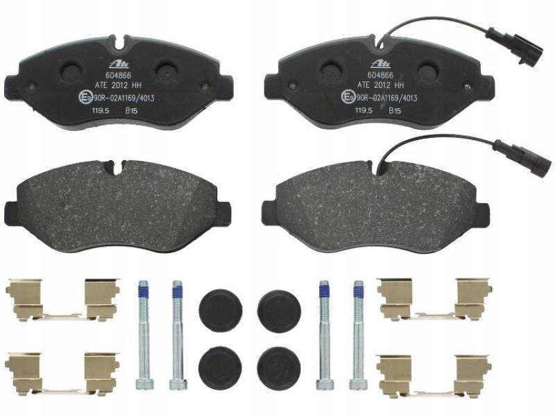 фото №2, Ate тормозные колодки ham.przod nissan cabstar -13