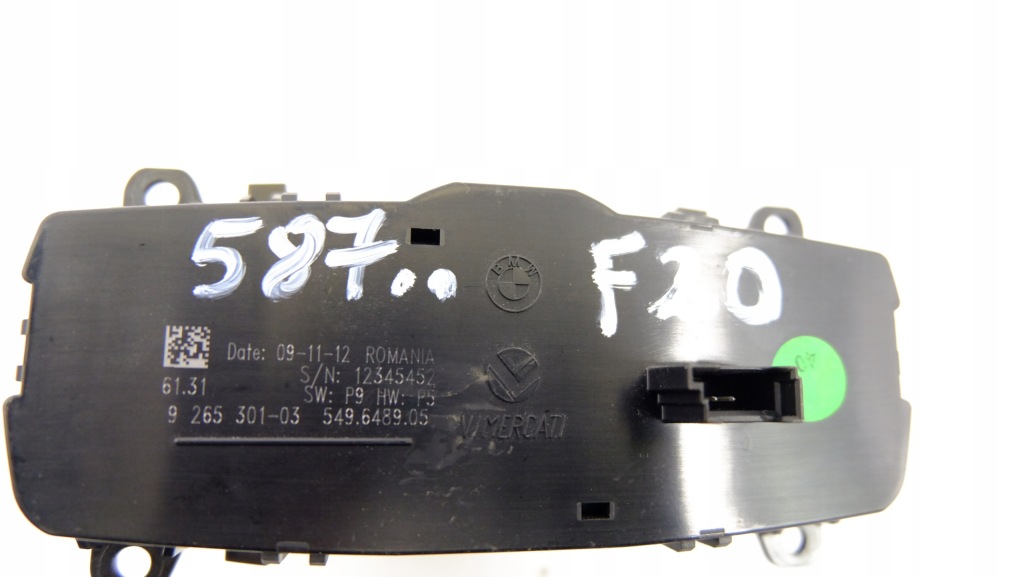 фото №6, Bmw 1 f20 панель перемикач світла 9265301