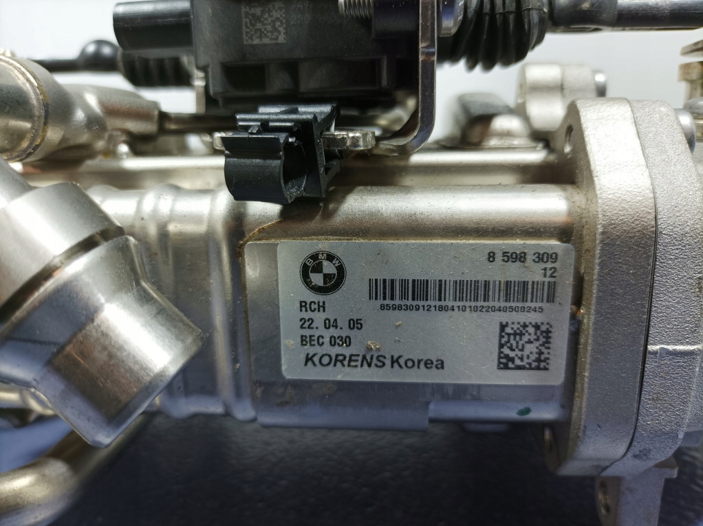 фото №13, Bmw 7 g11 g12 lci 3.0 d b57d30b 286 km радиатор выхлопных газов клапан egr 8598309