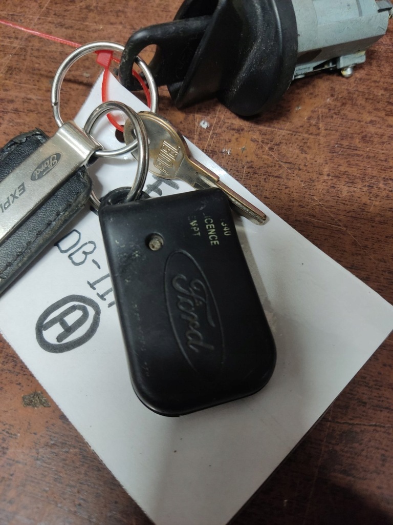 фото №6, Замок запалювання ключі ford explorer ii usa f6db-11a127-aa