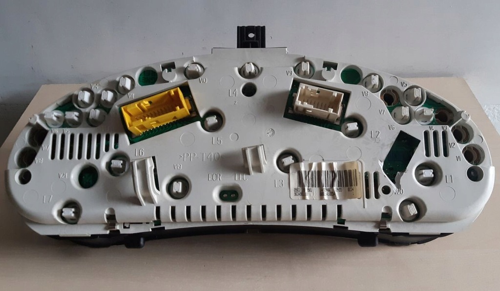 фото №11, Счетчик приборы peugeot 206 1998-01 dwie разъёмы 9634961180 пробег 293877