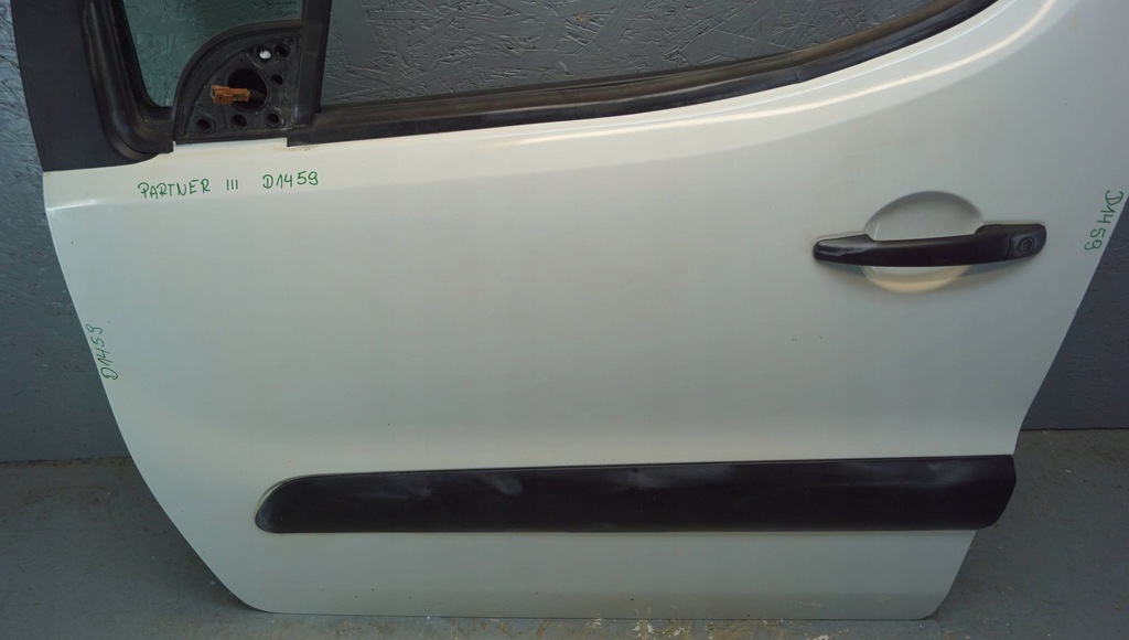 фото №12, Дверь левый перед peugeot partner iii citroen berlingo iii d1459