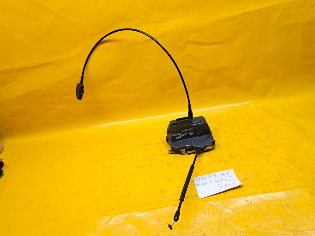 фото №3, Замок двері правий задня renault scenic ii 6pinów