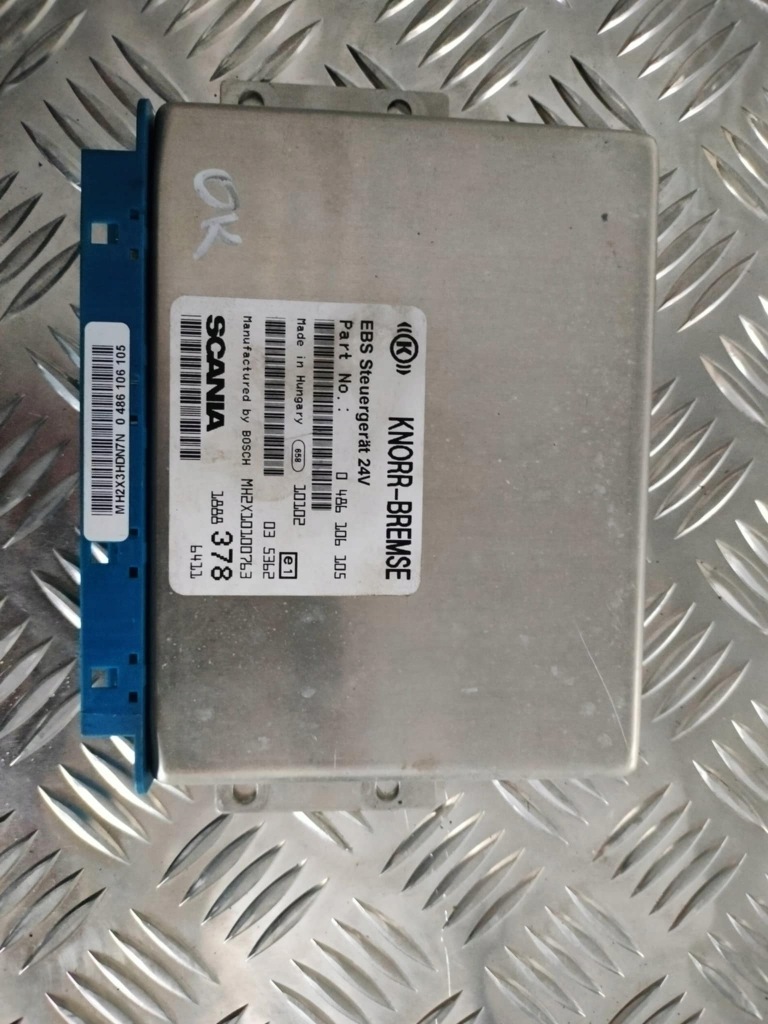 Купить Кассета бортовой компьютер модуль блок управления ebs scania r 0486106105 1888378