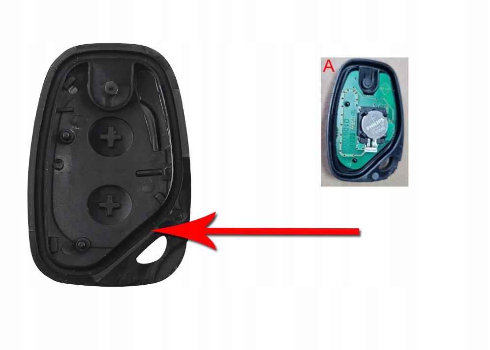 фото №5, Корпус ключа renault nissan opel master movano